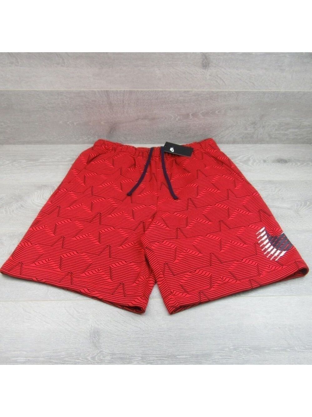 Nike Club Fleece USA Red Basketball Shorts Mens Size Large NEW - Picture 3 of 11